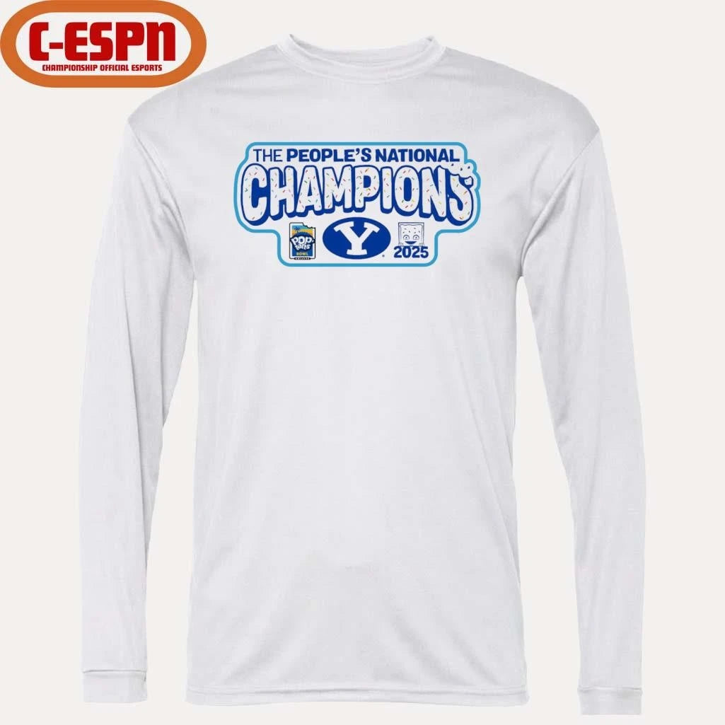 Official 2025 Pop-tarts Bowl BYU Champs Shirt