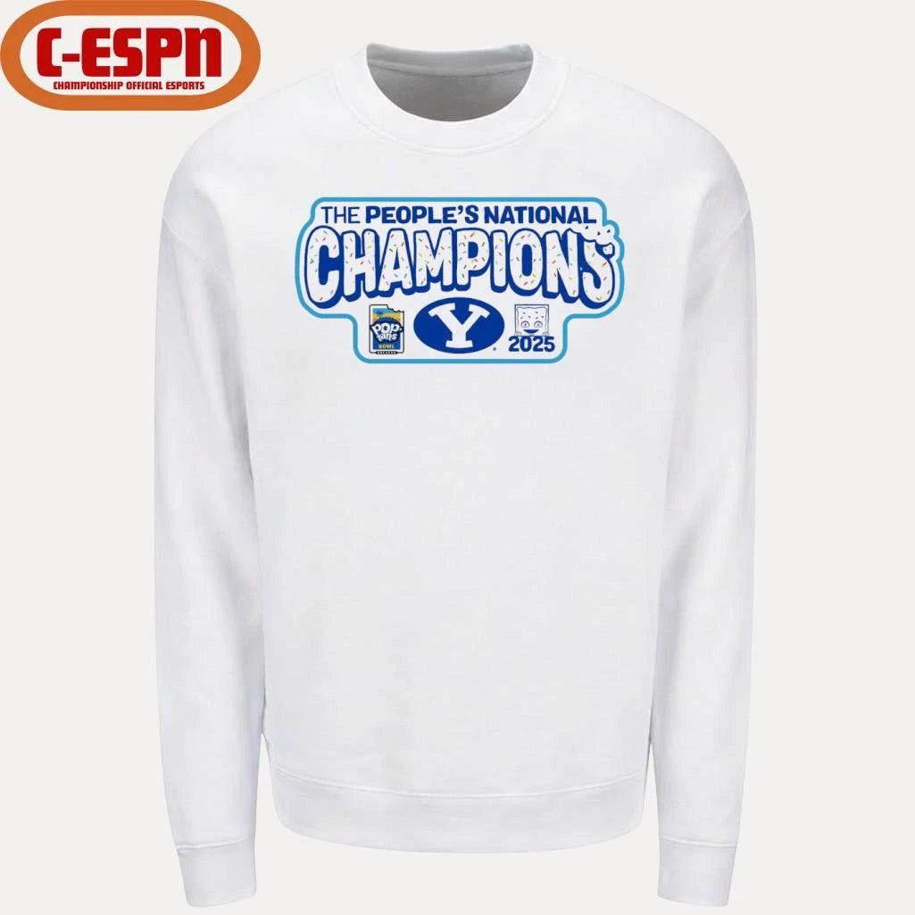 Official 2025 Pop-tarts Bowl BYU Champs Shirt