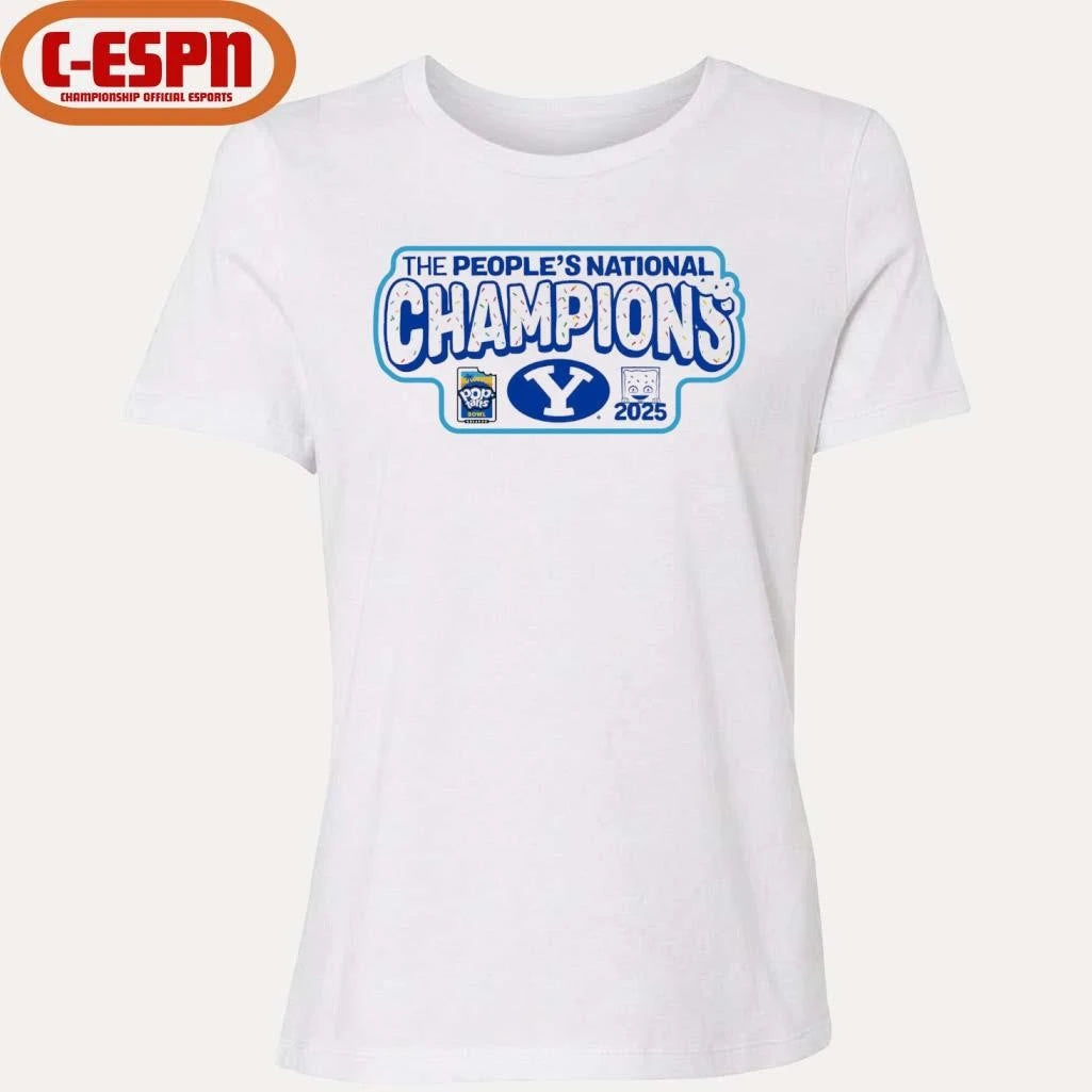 Official 2025 Pop-tarts Bowl BYU Champs Shirt
