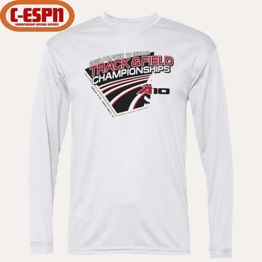 Official 2026 A-10 Indoor Track &amp; Field Championship T-Shirt