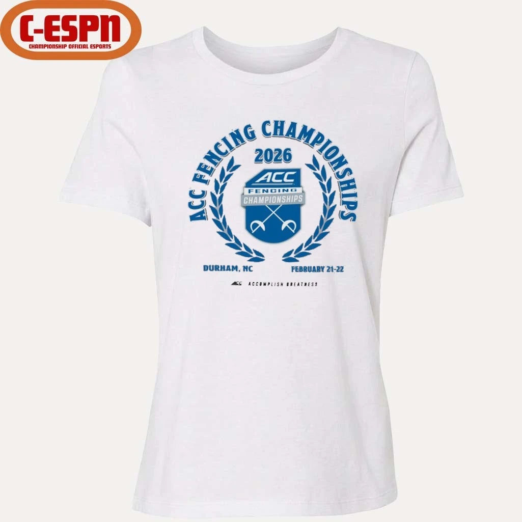 Official 2026 ACC Fencing Championships Shirt