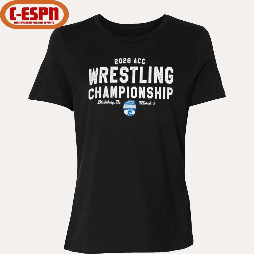 Official 2026 ACC Wrestling Championships T-Shirt
