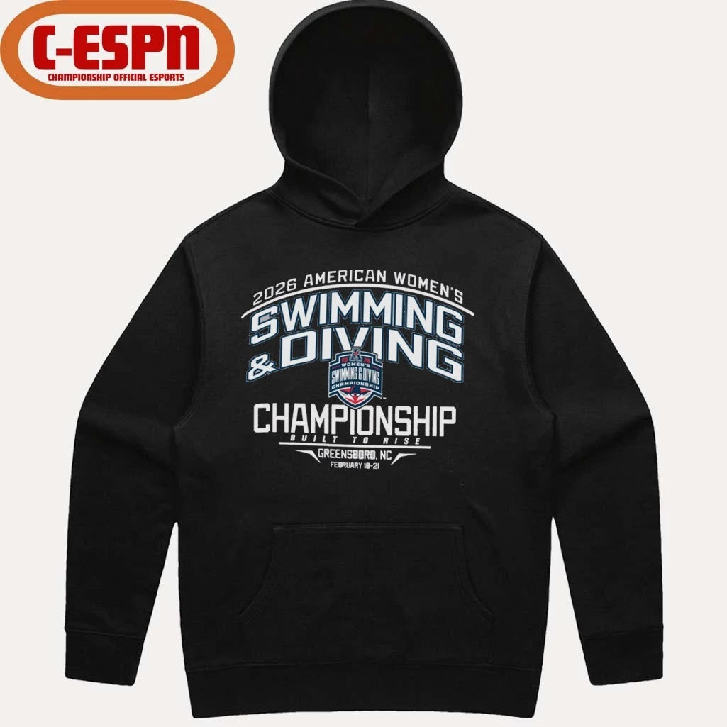 Official 2026 American Athletic Swimming &amp; Diving Championships Shirt