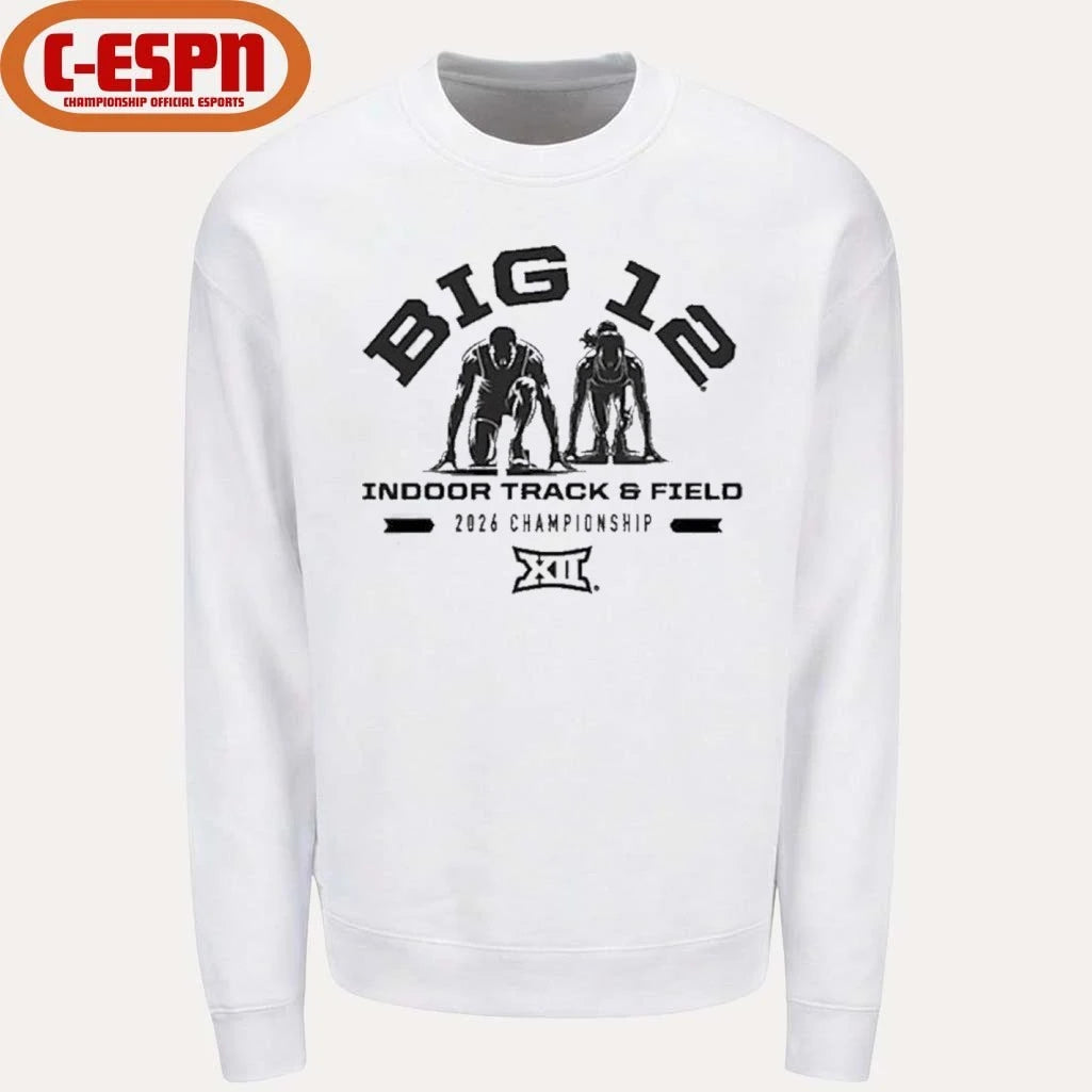 Official 2026 Big 12 Indoor Track &amp; Field Championship T-Shirt