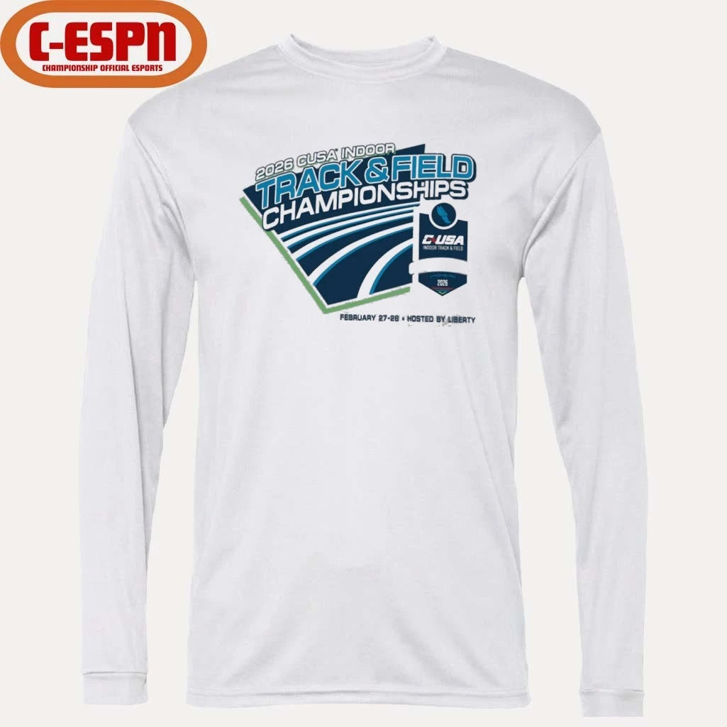 Official 2026 C-USA Indoor Track &amp; Field Championship T-Shirt