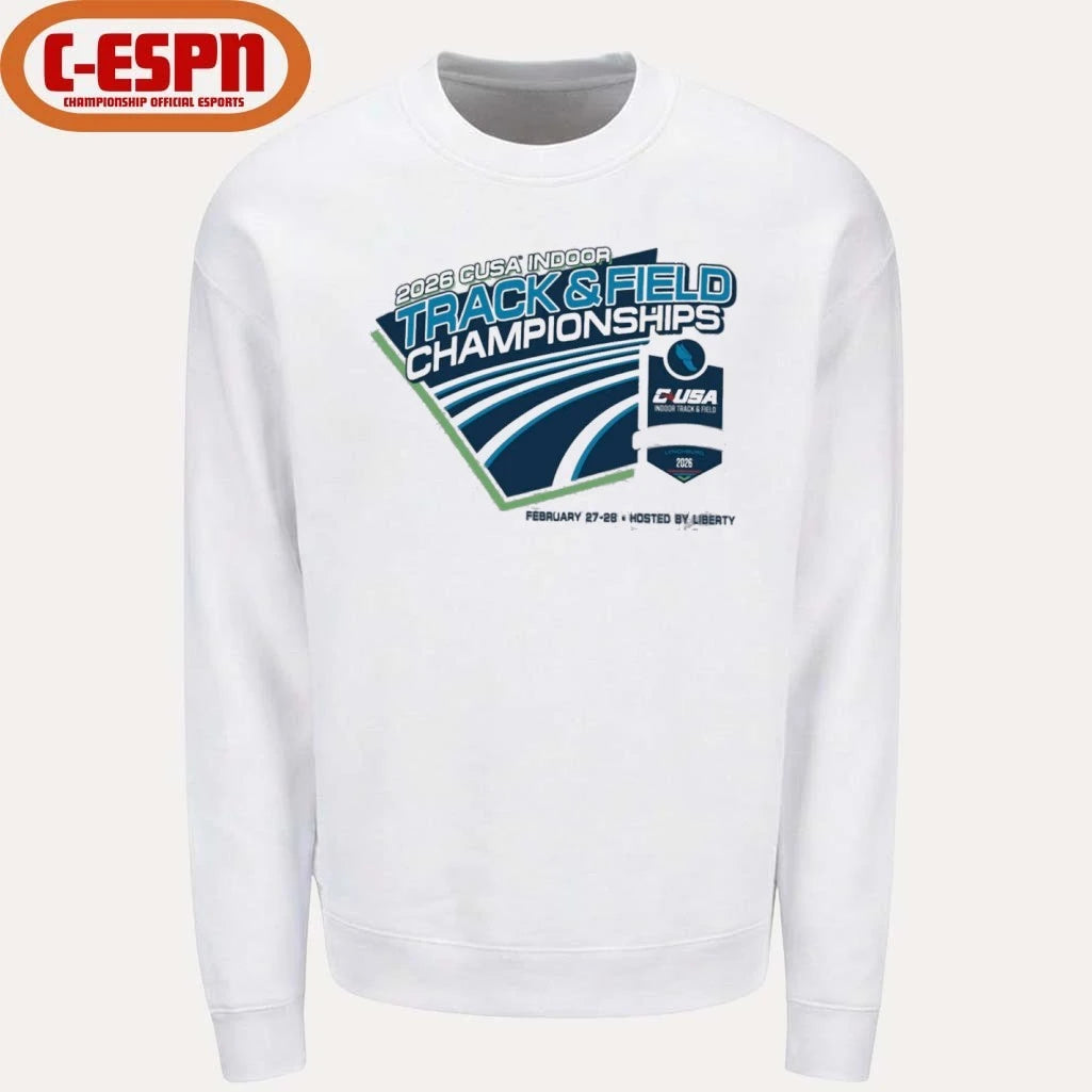 Official 2026 C-USA Indoor Track &amp; Field Championship T-Shirt