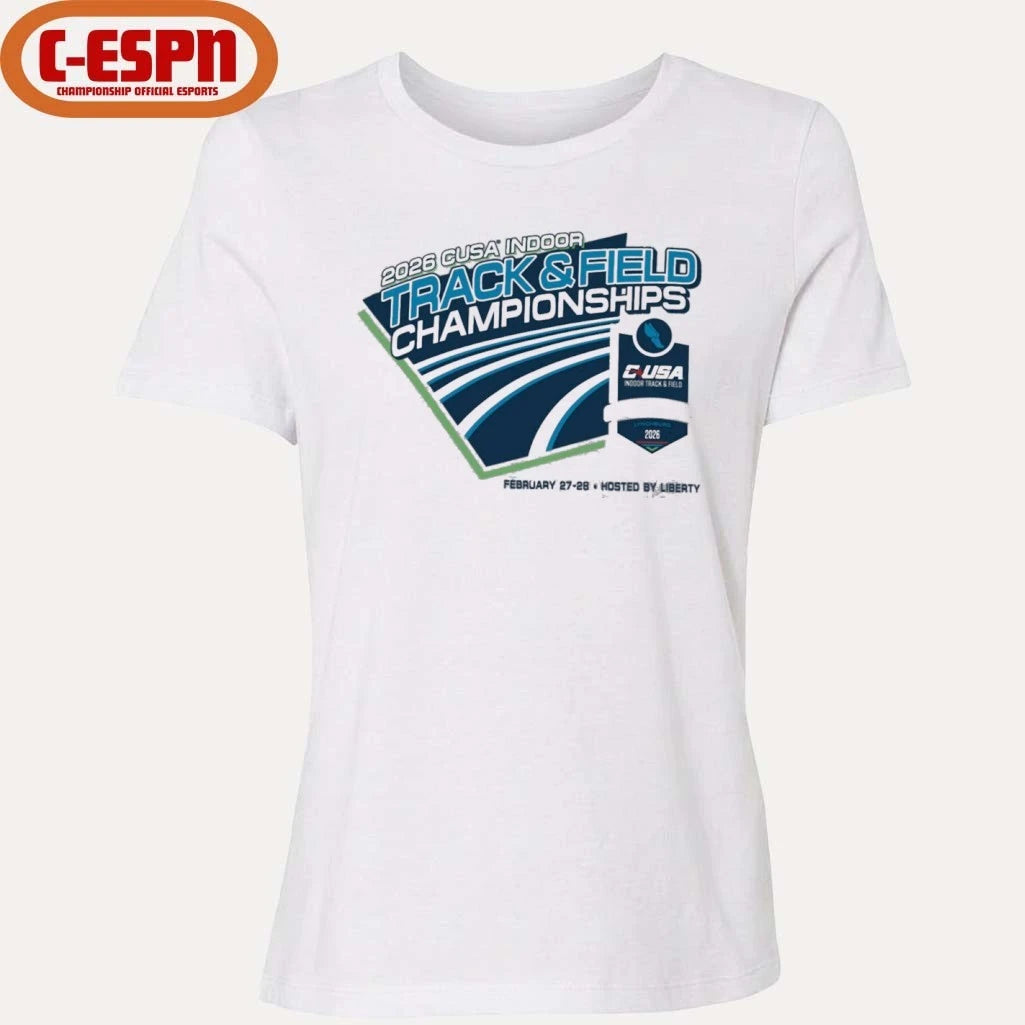 Official 2026 C-USA Indoor Track &amp; Field Championship T-Shirt