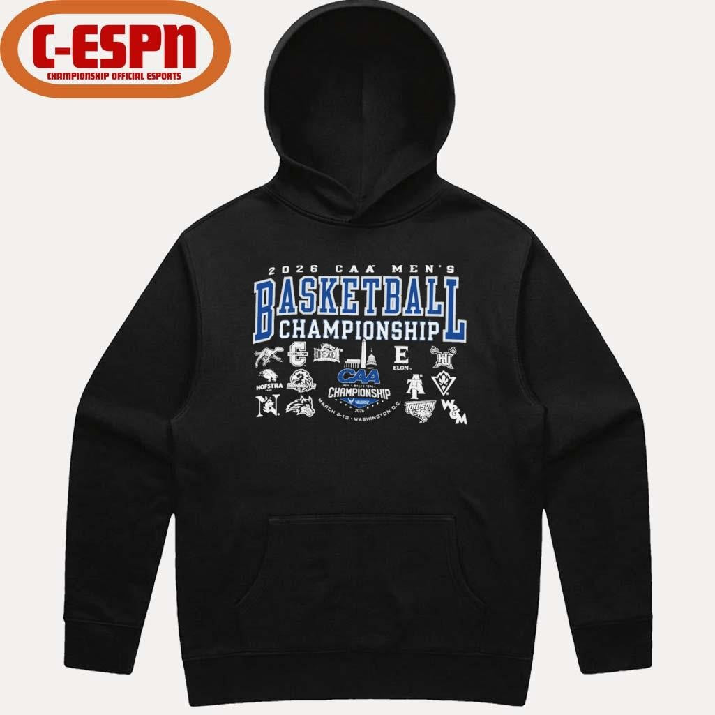 Official 2026 Coastal Athletic Men’s Basketball Championship Shirt