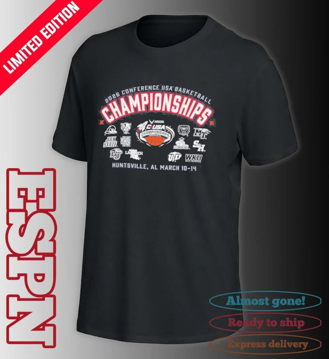 Official 2026 Conference USA Basketball Championship Shirt