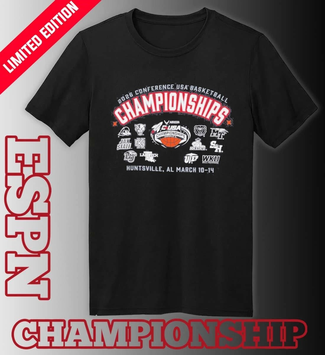 Official 2026 Conference USA Basketball Championship Shirt