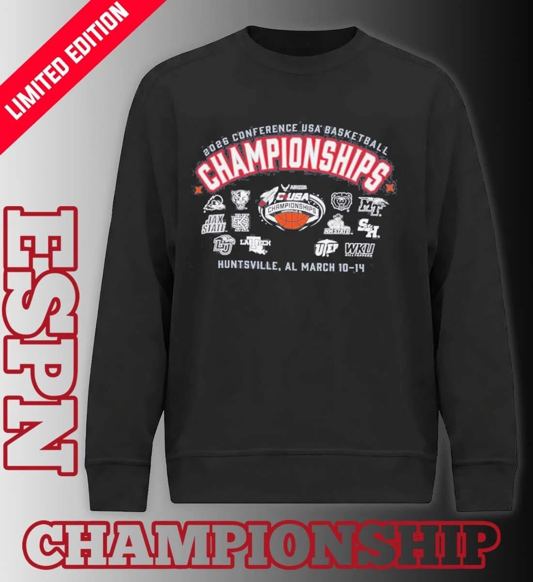 Official 2026 Conference USA Basketball Championship Shirt