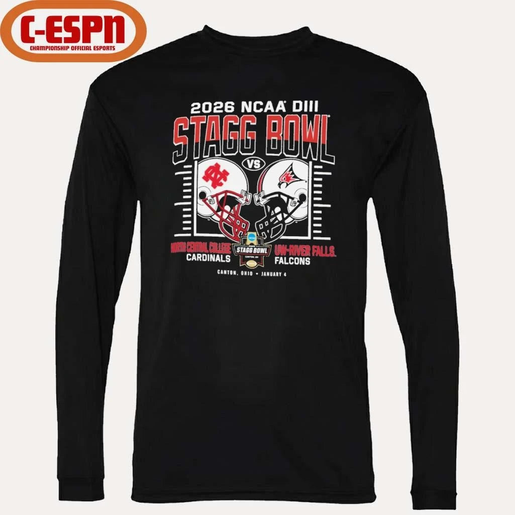 Official 2026 Division III Football Championship Stagg Bowl 2 Team Shirt
