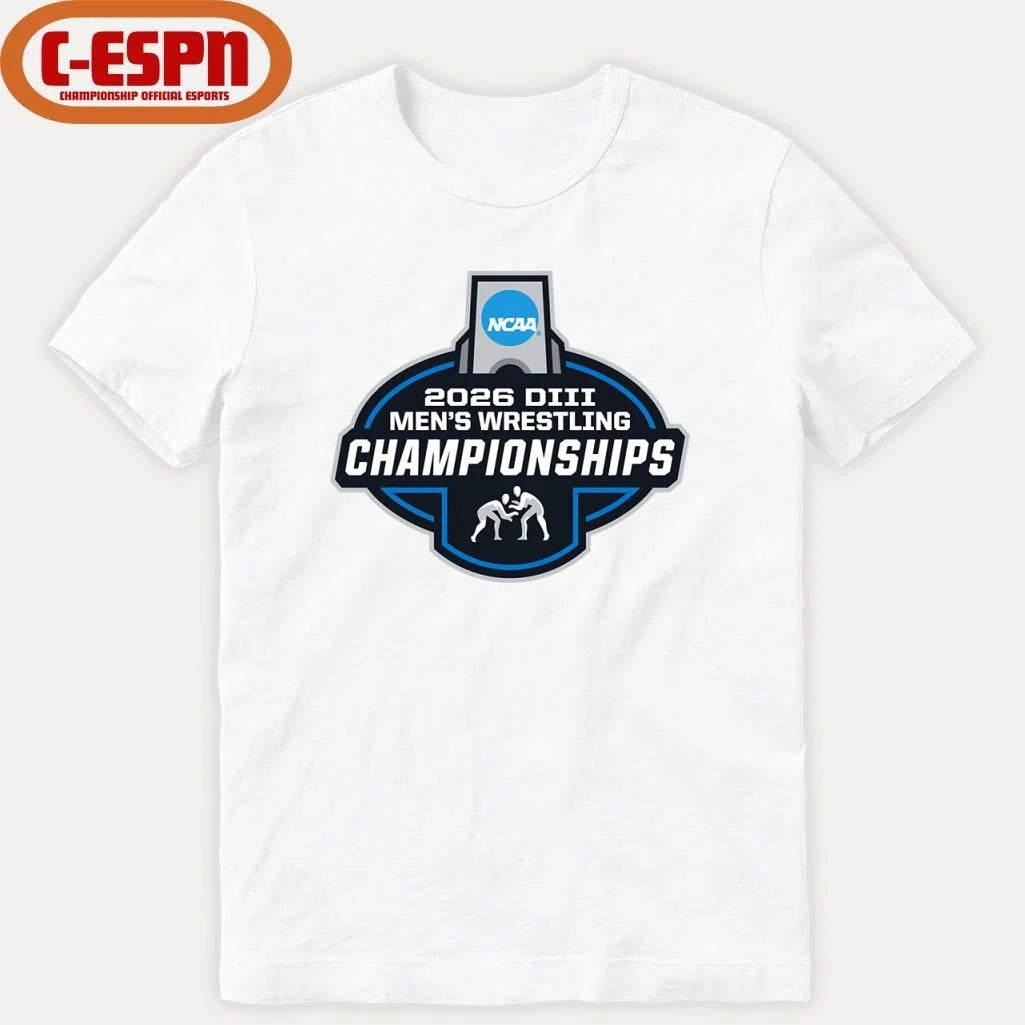 Official 2026 Division III Men’s Wrestling Championships Logo Shirt
