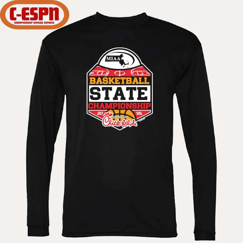 Official 2026 MIAA Basketball State Tournament Championship shirt