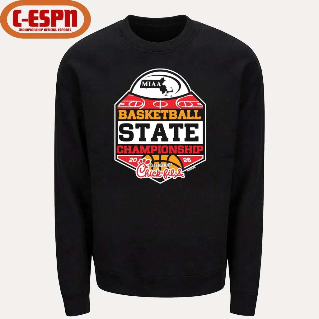 Official 2026 MIAA Basketball State Tournament Championship shirt