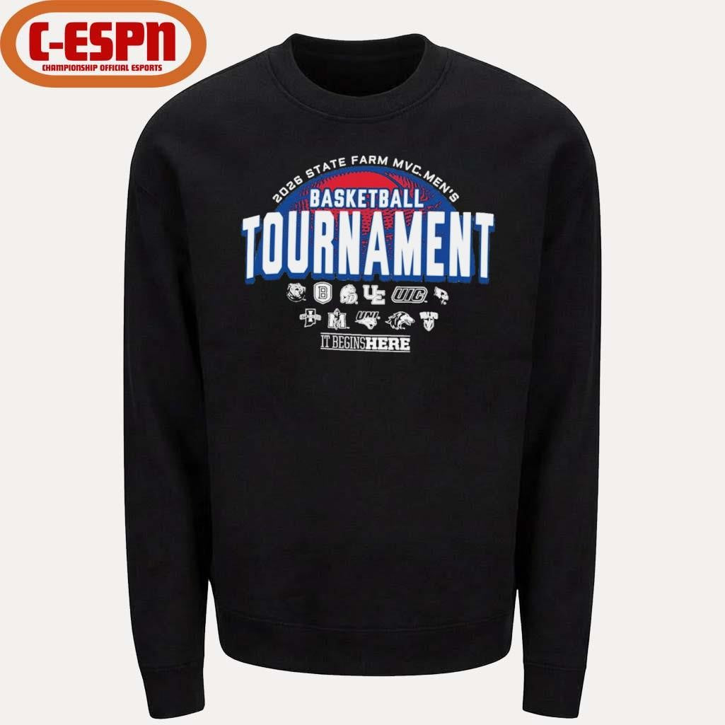 Official 2026 MVC Men’s Basketball Tournament Championship Shirt