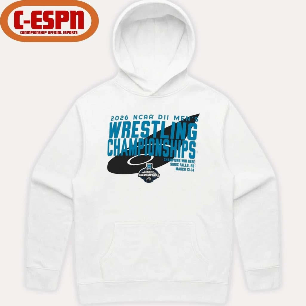 Official 2026 NCAA DII Men’s Wrestling Championships March 13-14 Shirt
