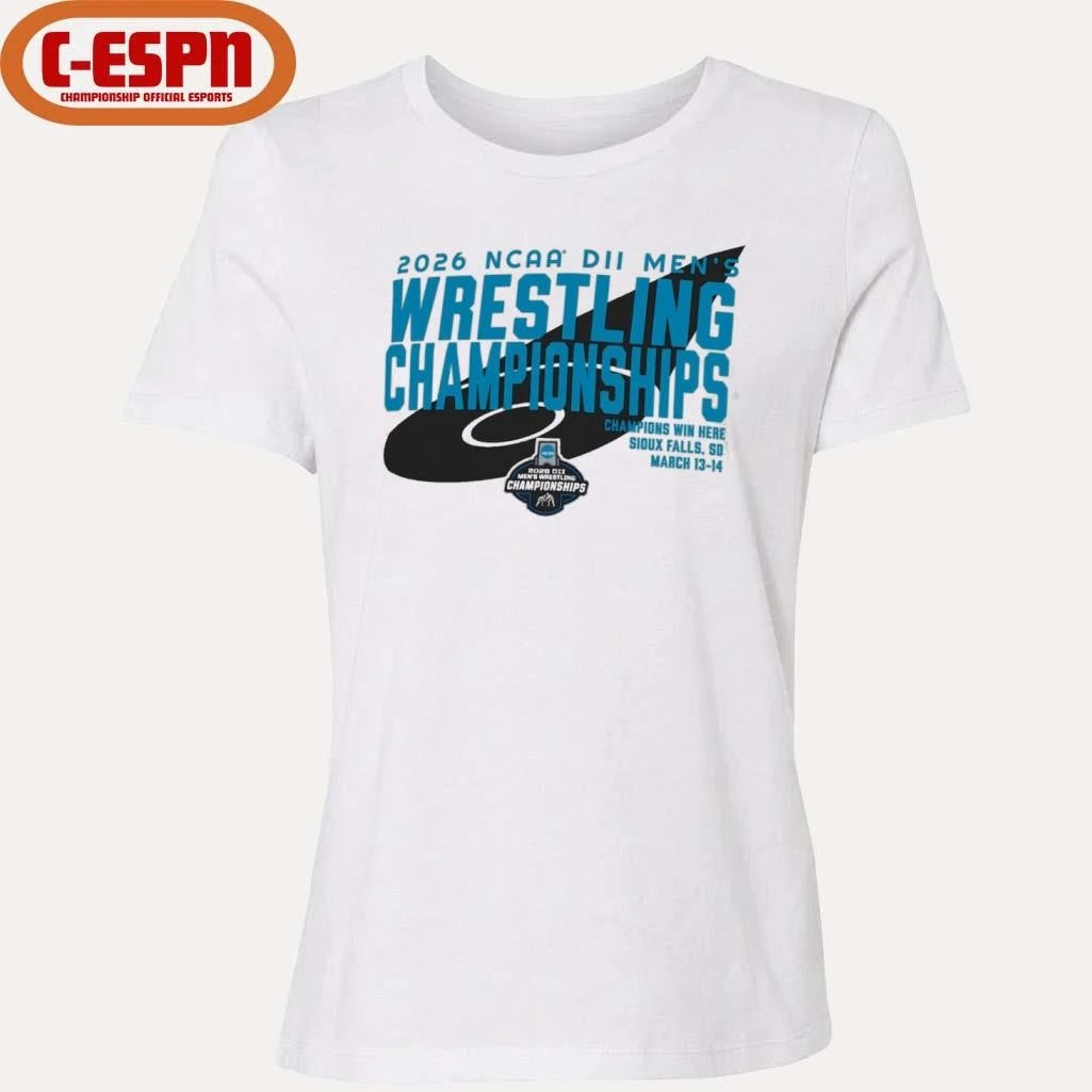 Official 2026 NCAA DII Men’s Wrestling Championships March 13-14 Shirt