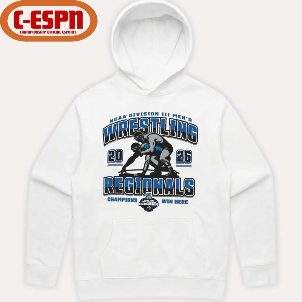 Official 2026 NCAA DIII Men’s Wrestling Regionals Champions Win Here T-Shirt