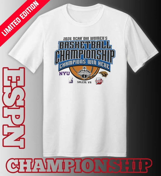Official 2026 NCAA DIII Women’s Basketball Championship – Final Four T-Shirt