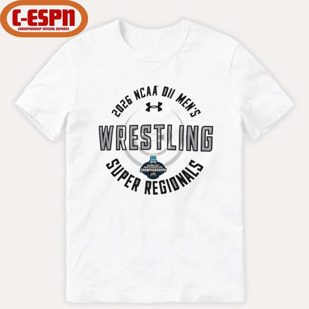 Official 2026 NCAA Division II Men’s Wrestling Super Regionals Shirt