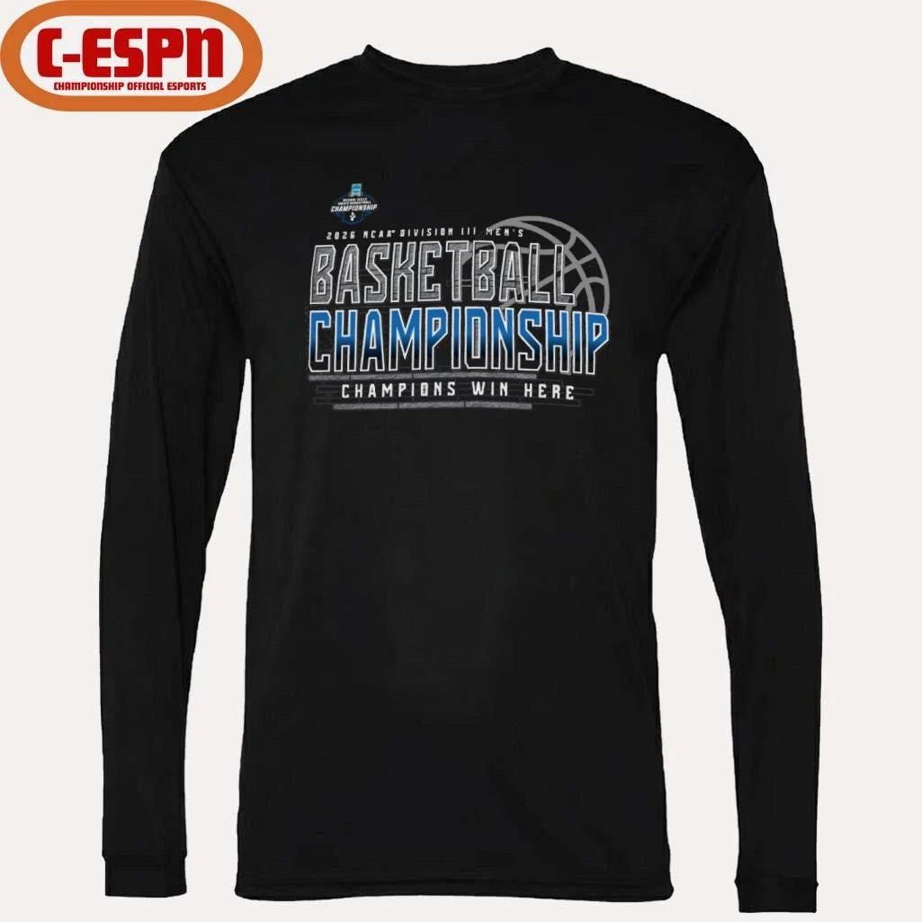 Official 2026 NCAA Division III Men’s Basketball 1st, 2nd Rounds Shirt
