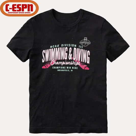 Official 2026 NCAA Division III Swimming &amp; Diving Championships T-Shirt