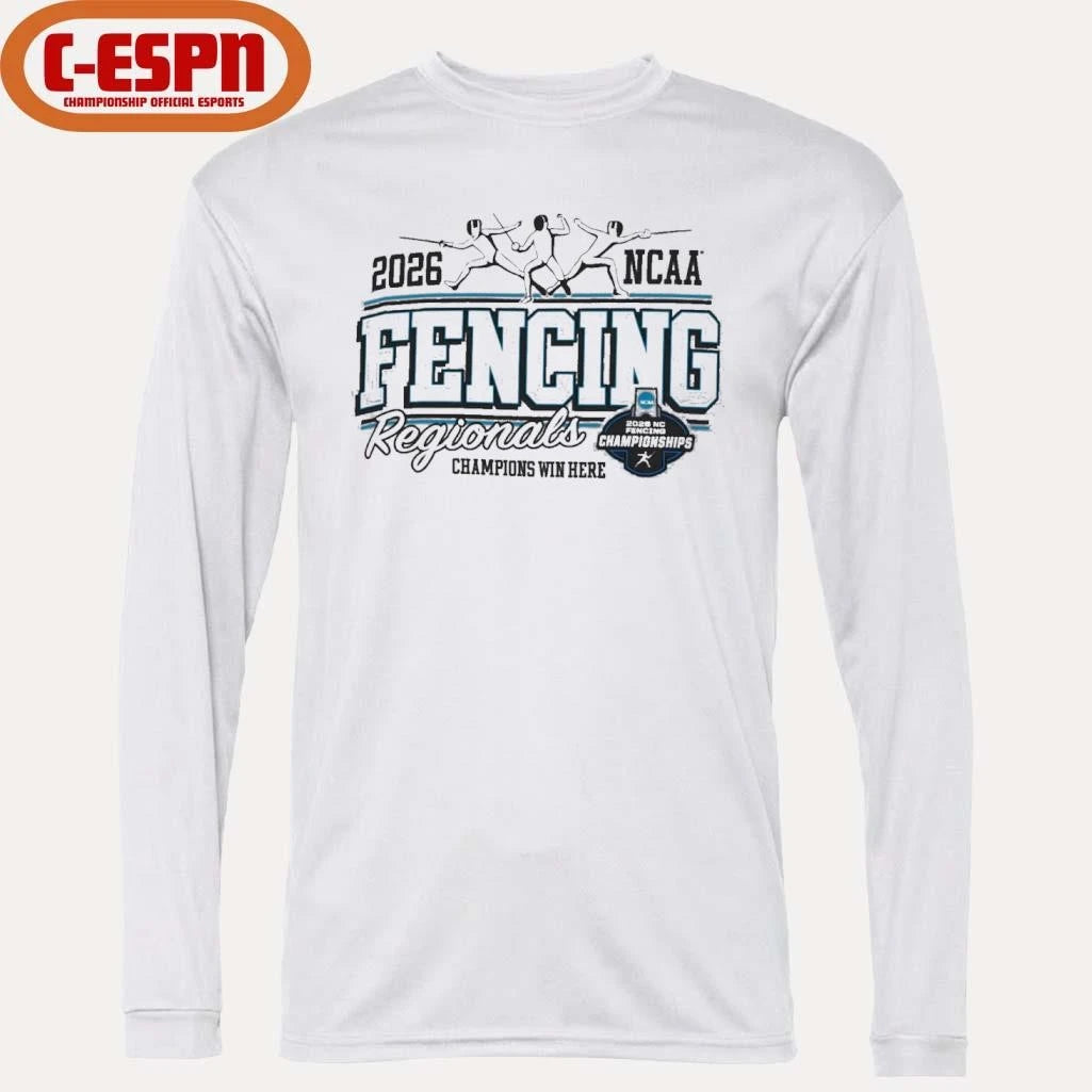 Official 2026 NCAA Fencing Regionals T-Shirt