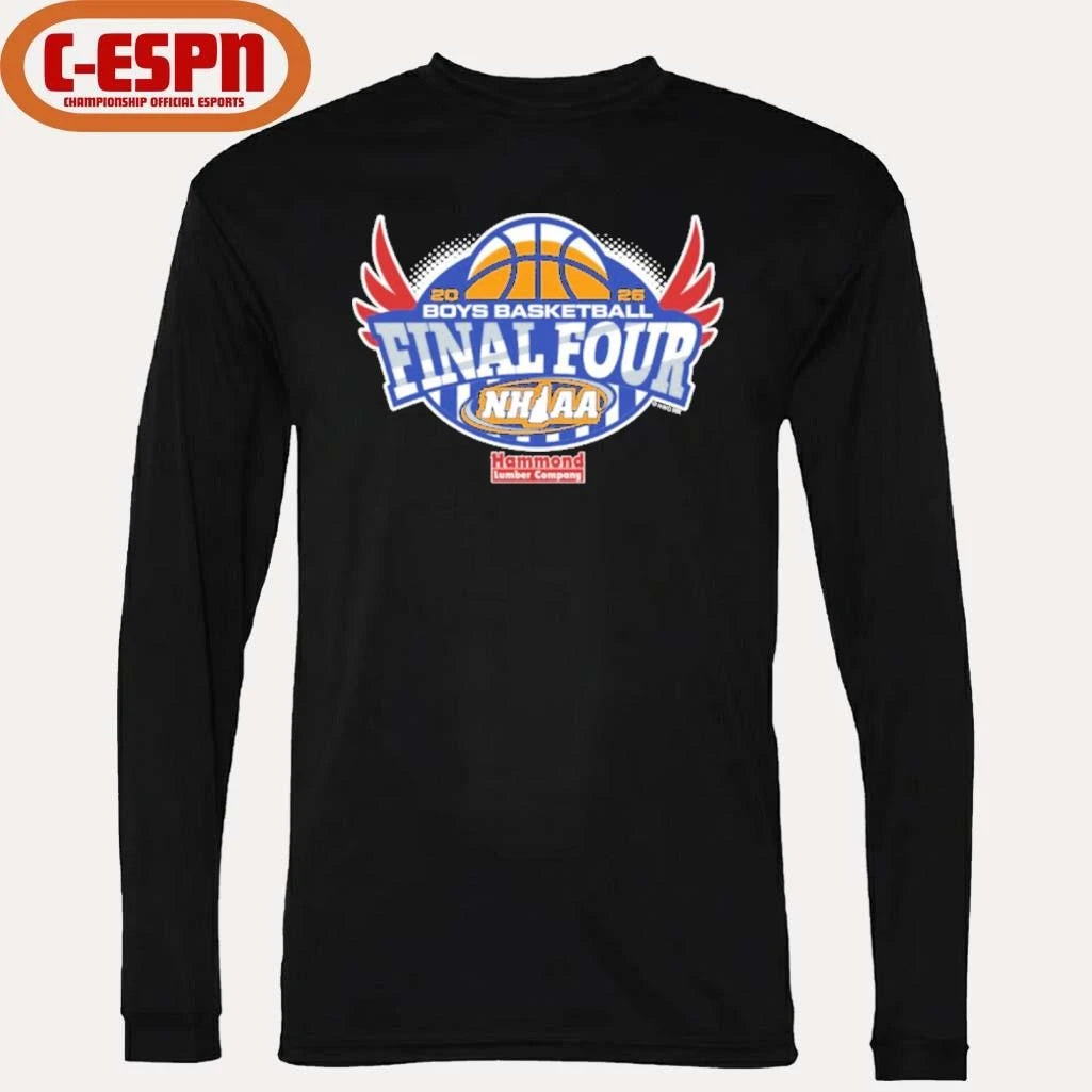 Official 2026 NHIAA Boys Basketball Final Four Shirt