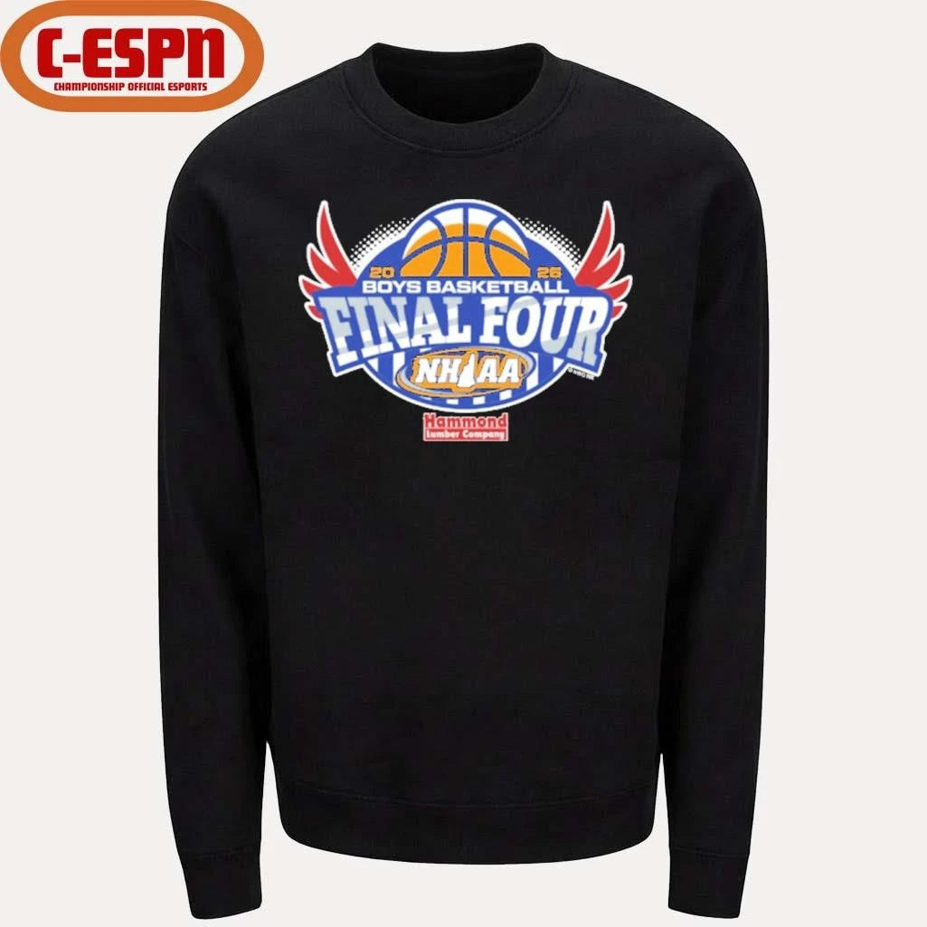 Official 2026 NHIAA Boys Basketball Final Four Shirt