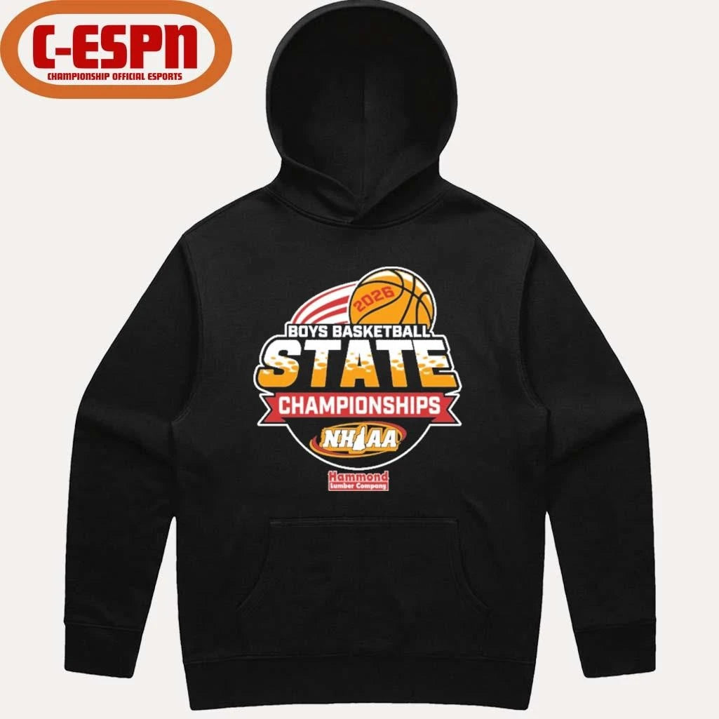 Official 2026 NHIAA Boys Basketball State Championships Shirt