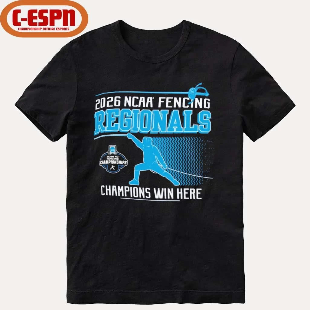 Official 2026 National Collegiate Fencing Regionals Shirt