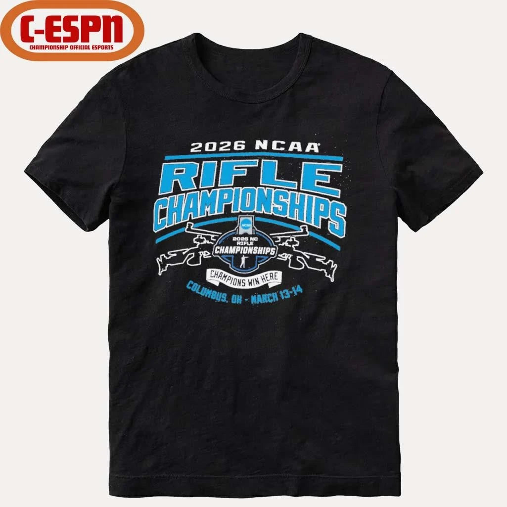 Official 2026 National Collegiate Rifle Championships T-shirt