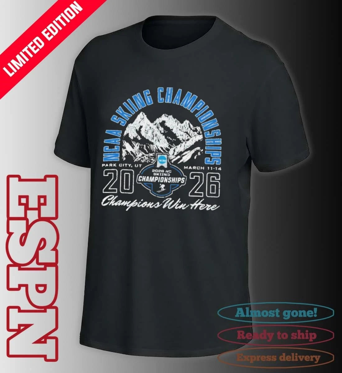 Official 2026 National Collegiate Skiing Championships Shirt