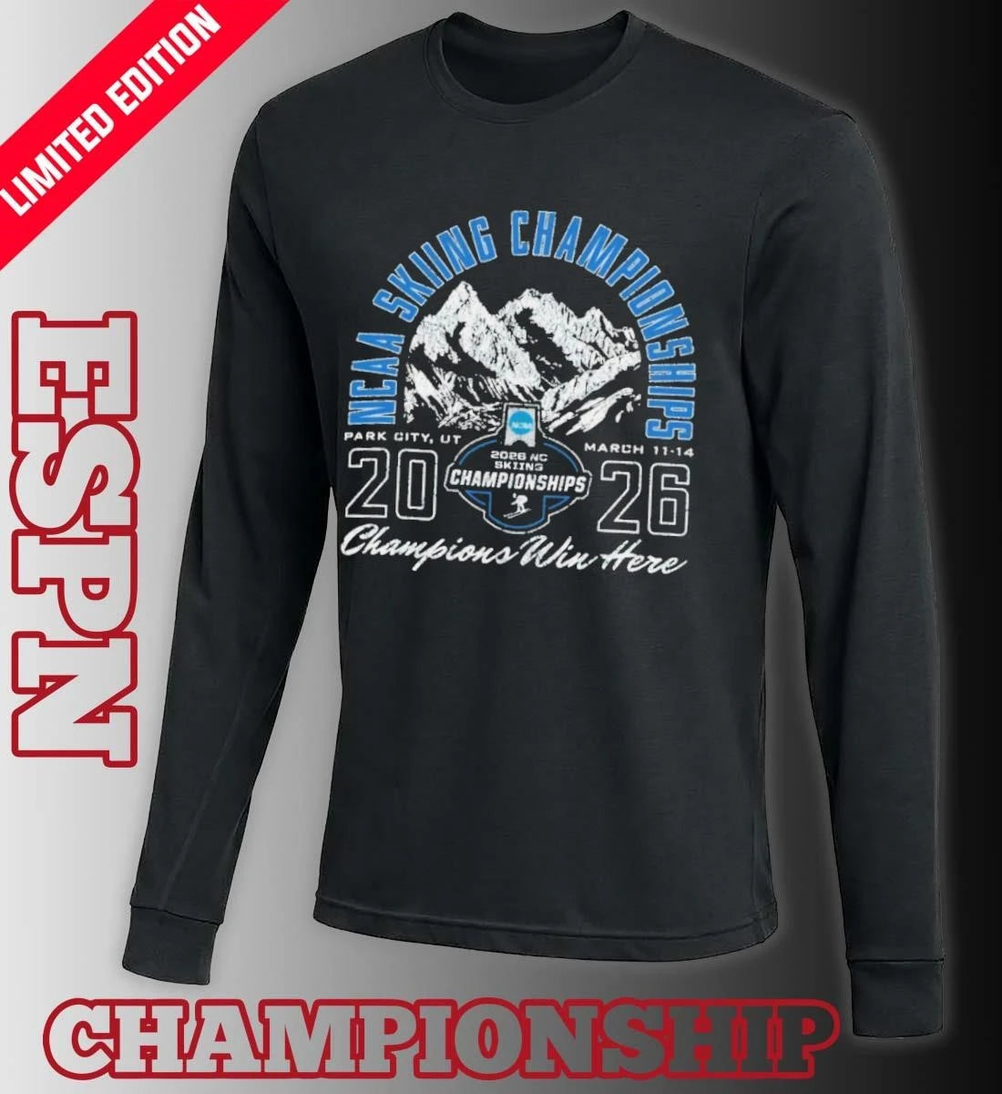 Official 2026 National Collegiate Skiing Championships Shirt