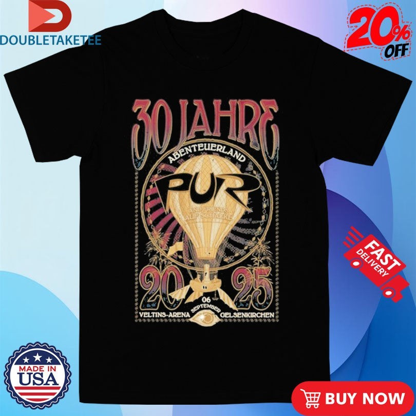 Official 30 Jahre Abenteuerland Bravado 2025 Shirts