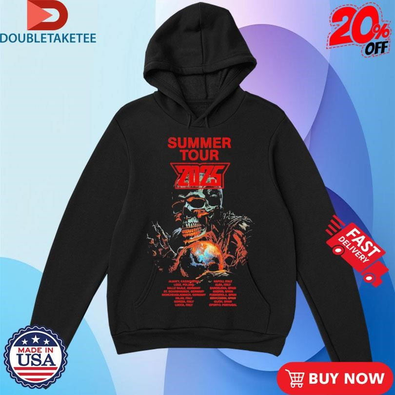 Official 30 Seconds To Mars Summer Tour 2025 Dates Skull World Shirts