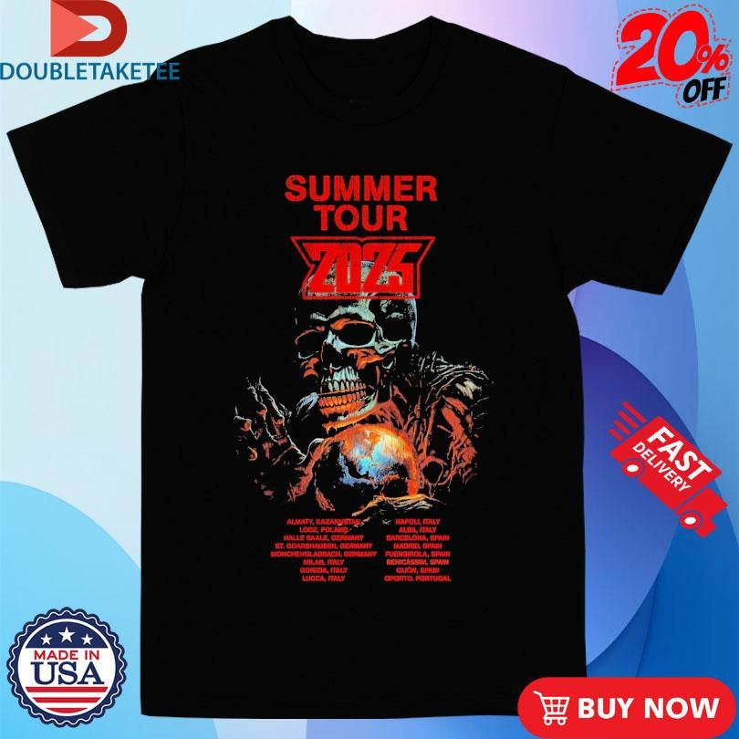 Official 30 Seconds To Mars Summer Tour 2025 Dates Skull World Shirts