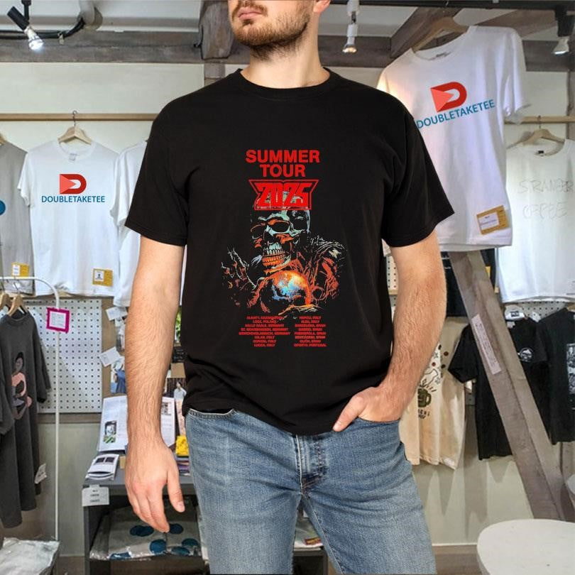 Official 30 Seconds To Mars Summer Tour 2025 Dates Skull World Shirts