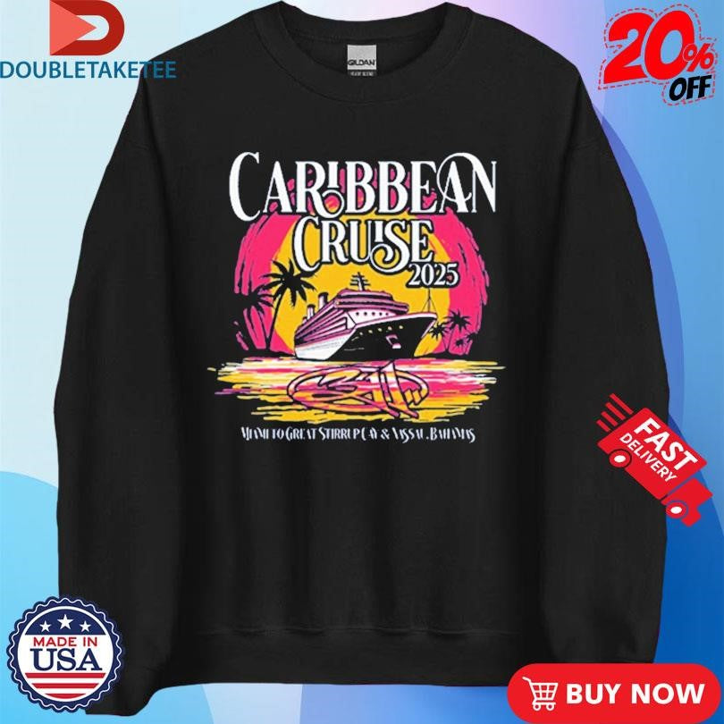 Official 311 Caribbean Cruise 2025 Grunge Miami Great Stirrup Cay And Nassau Bahamas Shirts