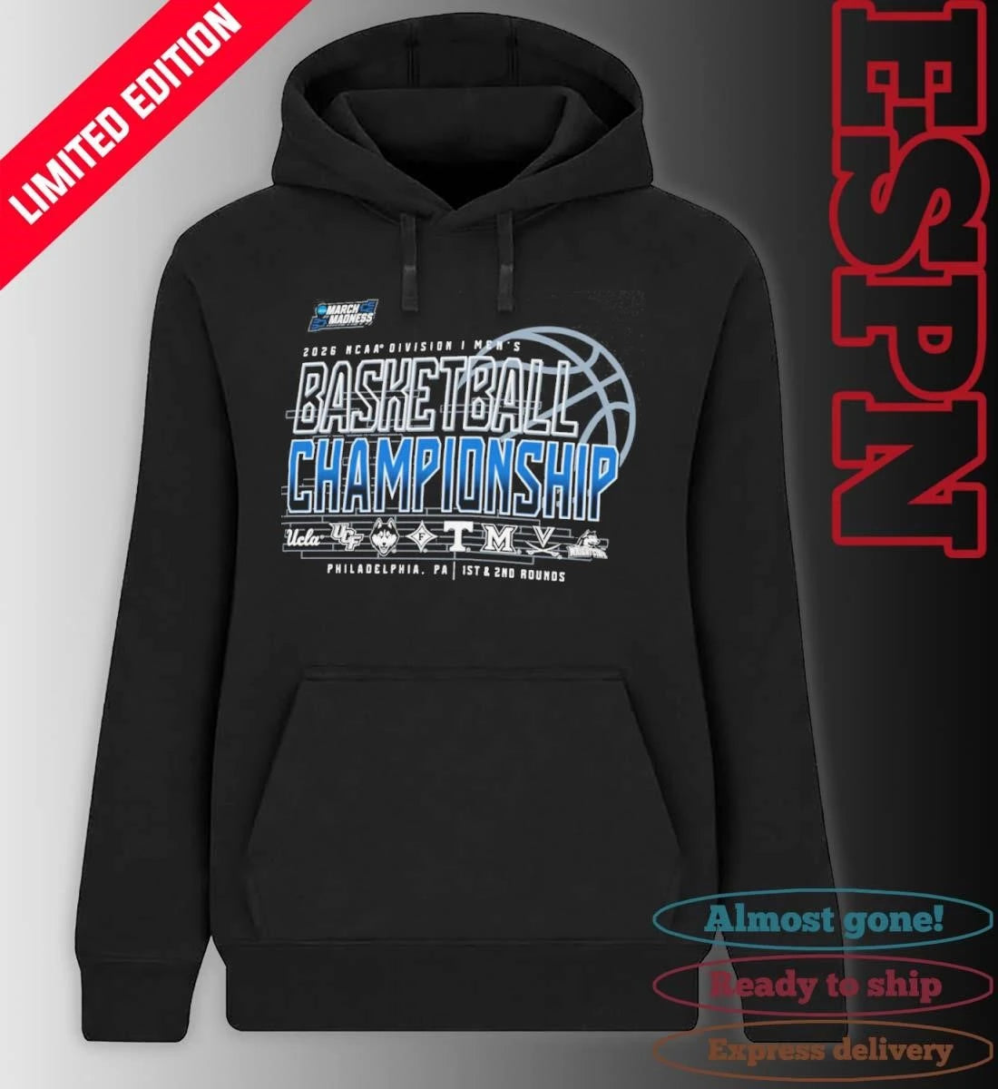 Official 8 Teams 2026 NCAA DI Men’s Basketball Championship Philadelphia, PA Shirt