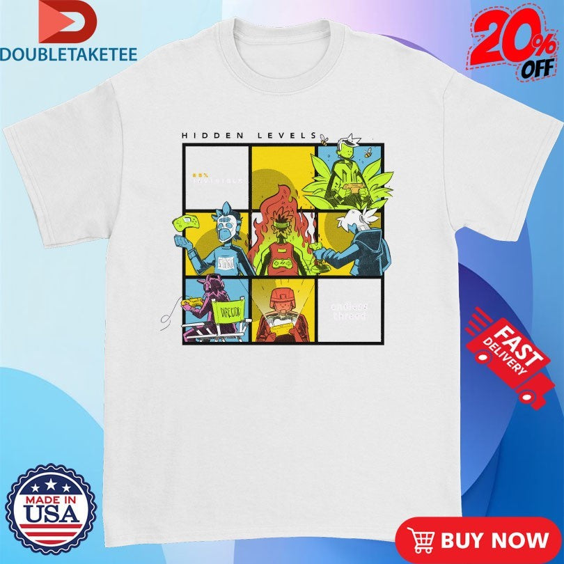 Official 99% Invisible Hidden Levels Shirts