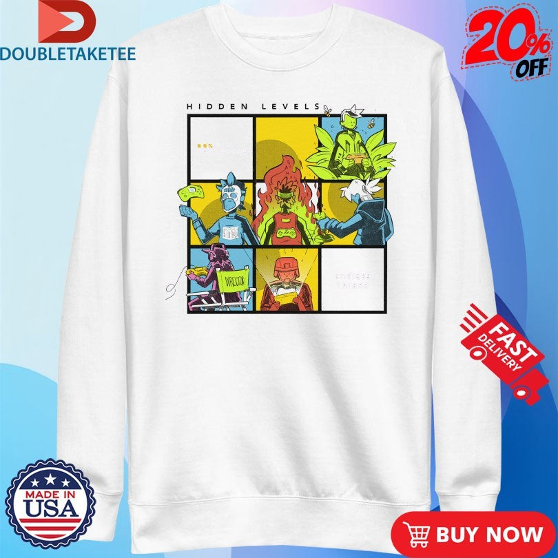 Official 99% Invisible Hidden Levels Shirts