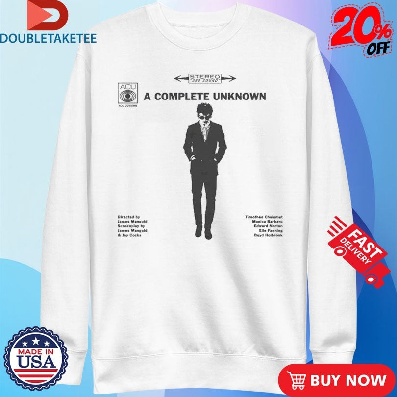 A Complete Unknown Timothée Chalamet Vinyl T-shirts