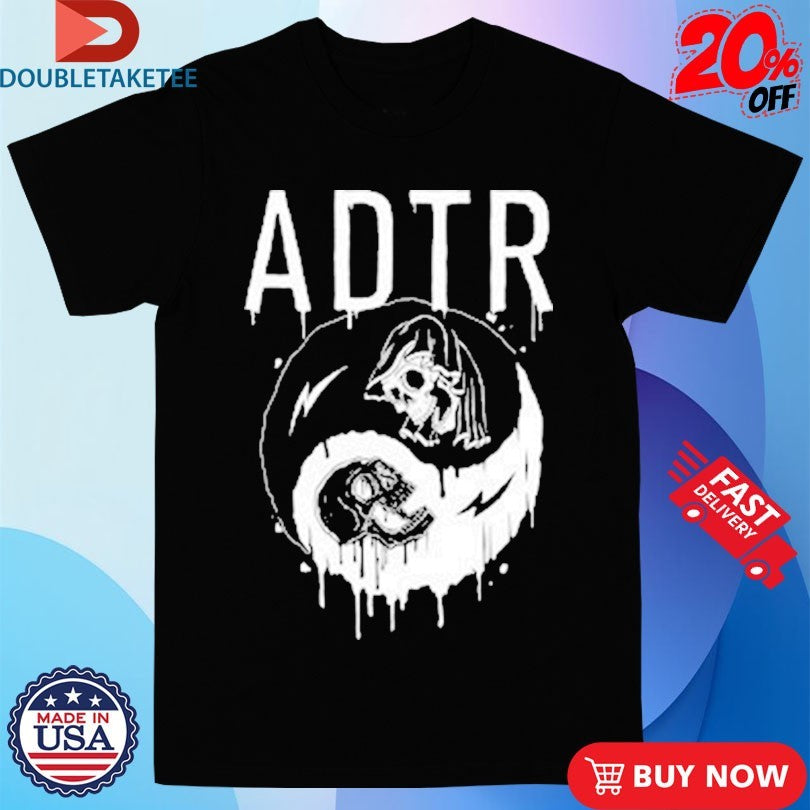 Official A Day To Remember Big Ass Tour Yin Yang Skull Shirts