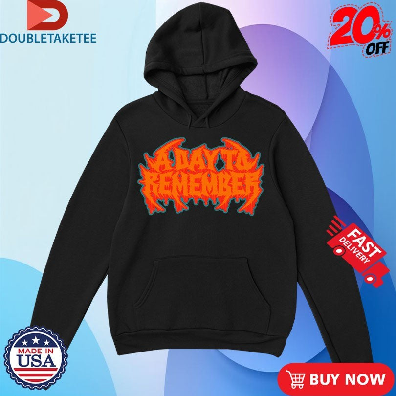 Official A Day To Remember Metal Logo Shirts