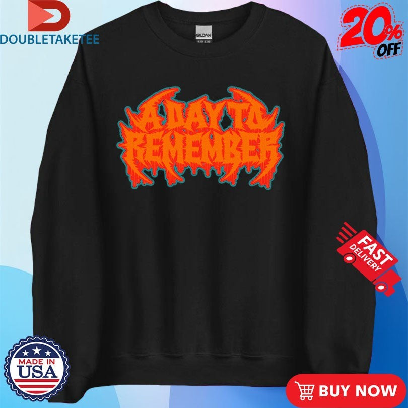 Official A Day To Remember Metal Logo Shirts