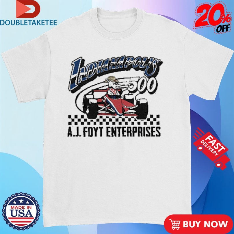 Official A.J. Foyt Enterprises Indianapolis 500 Coyote Shirts