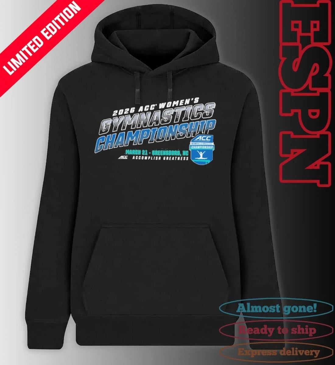 Official ACC Women’s Gymnastics Championships 2026 Shirt
