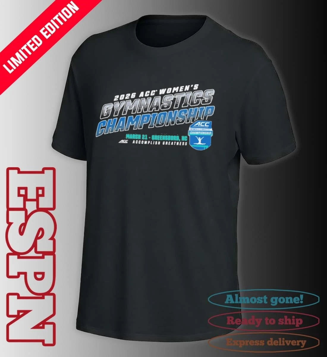 Official ACC Women’s Gymnastics Championships 2026 Shirt